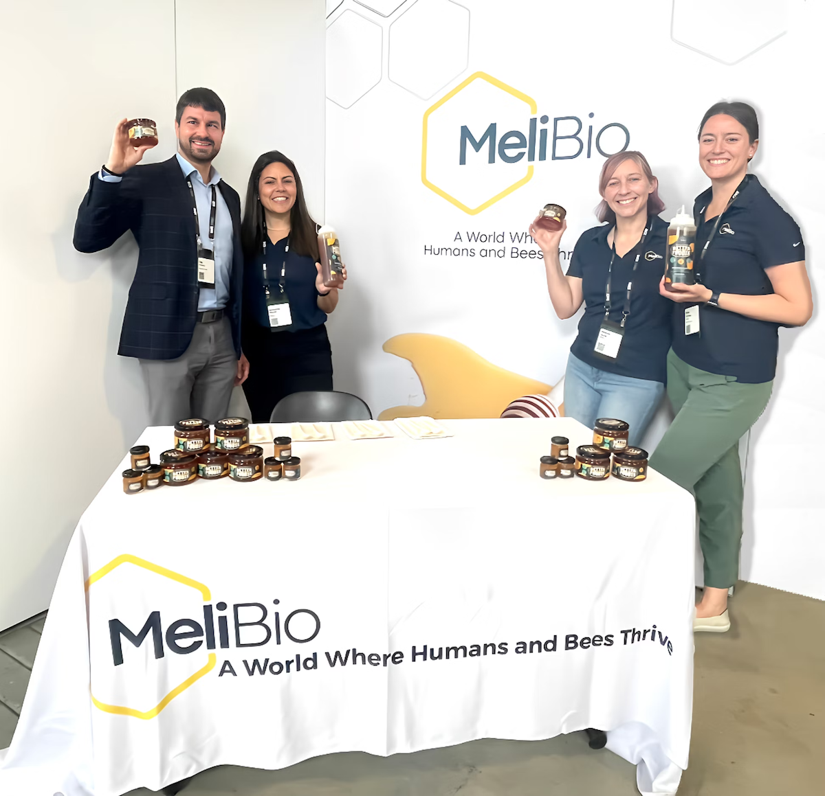 24 New Plant Based Foods Coming To Market In 2024   MeliBio Team Shows Off Vegan Honey   New Plant Based Foods For 2024 